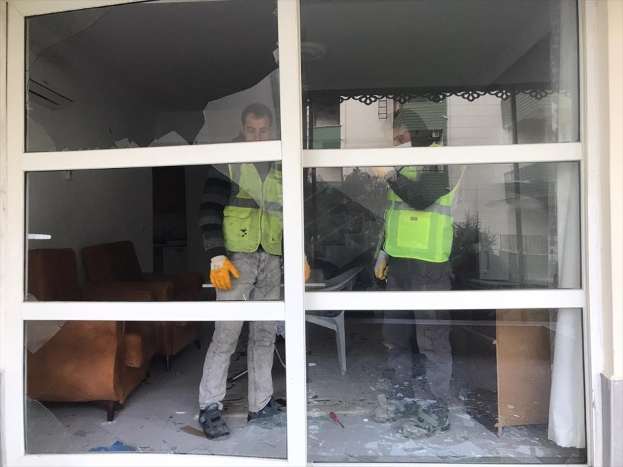 Akkuyu Ngs'deki Planlı Patlatmada Evlerde Oluşan Hasar Gideriliyor