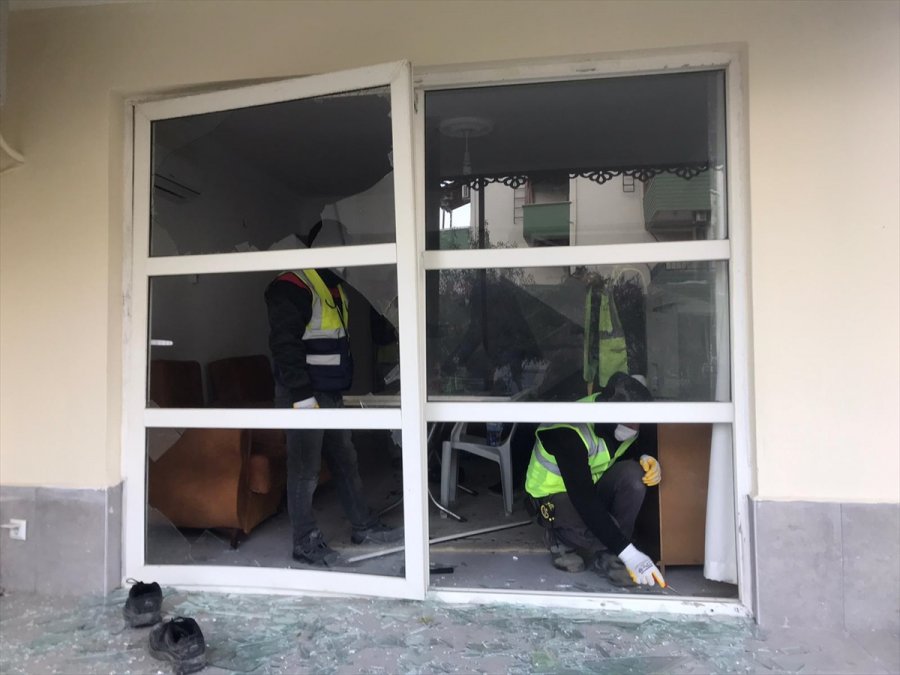 Akkuyu Ngs'deki Planlı Patlatmada Evlerde Oluşan Hasar Gideriliyor