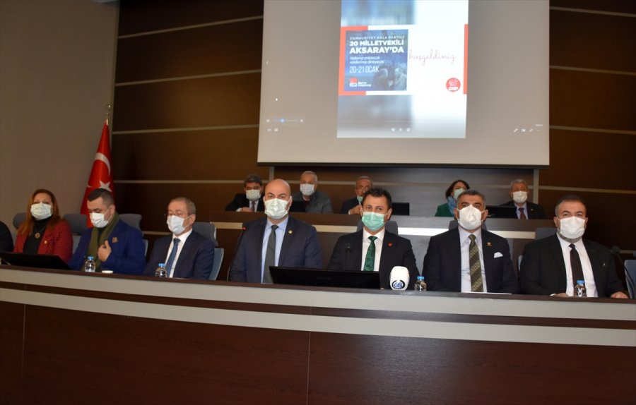 Chp Genel Başkan Yardımcısı Açıkel, Aksaray'da Konuştu: