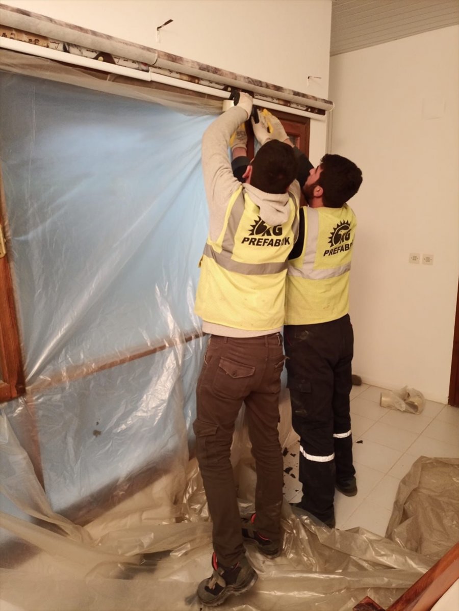 Akkuyu Ngs'deki Planlı Patlatmada Evlerde Ve Seralarda Oluşan Hasar Giderildi