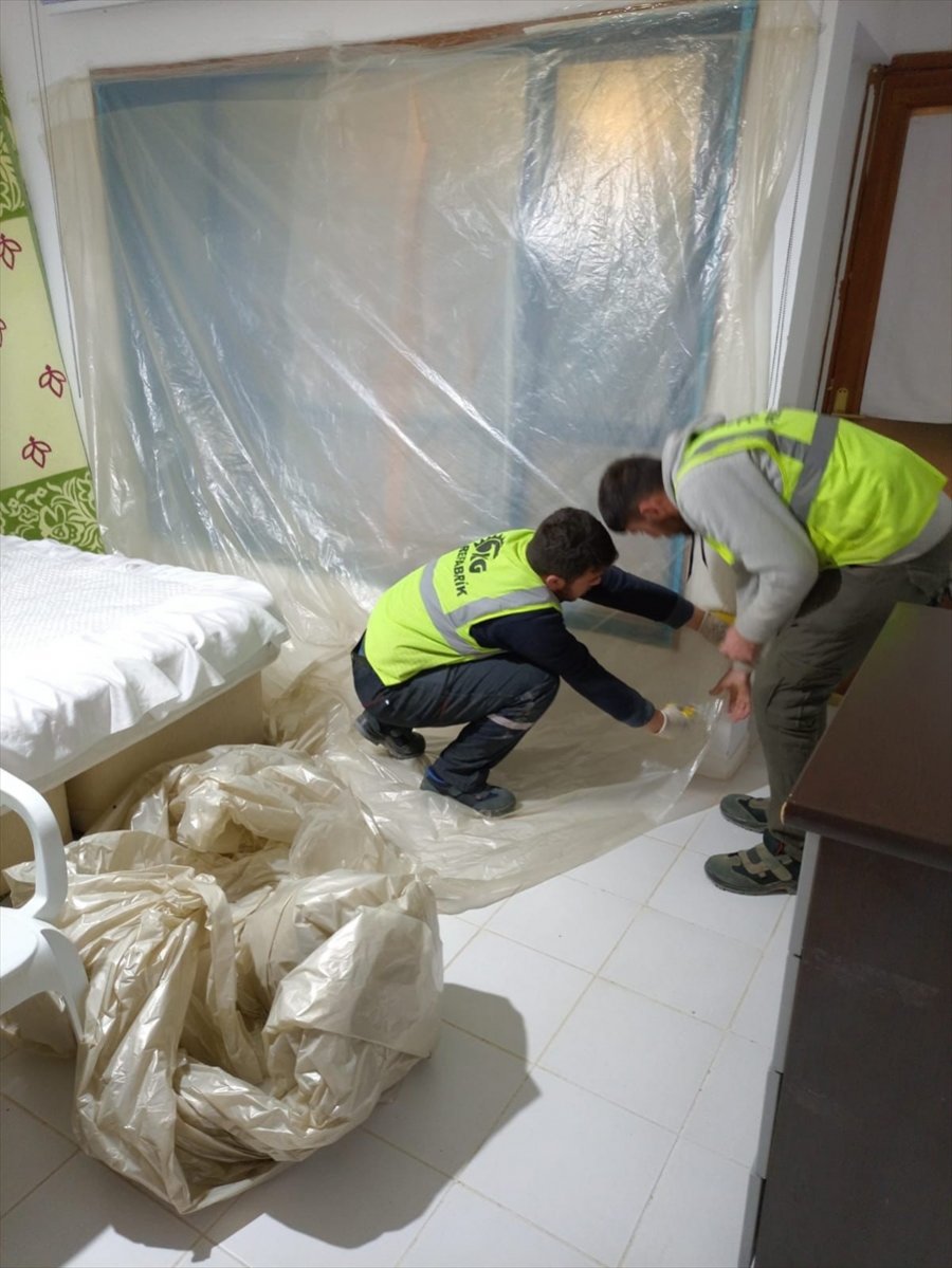 Akkuyu Ngs'deki Planlı Patlatmada Evlerde Ve Seralarda Oluşan Hasar Giderildi