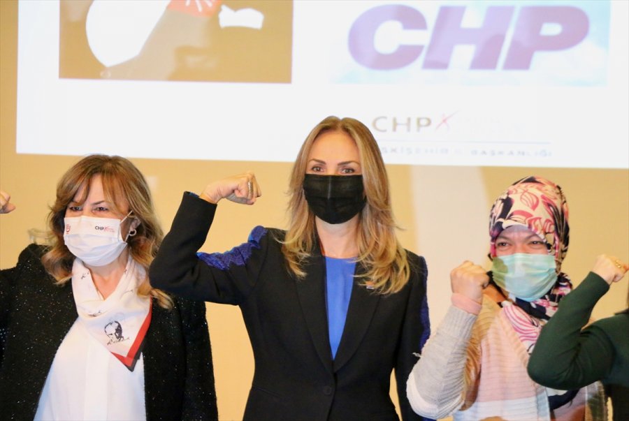 Chp Kadın Kolları Genel Başkanı Nazlıaka, Eskişehir'de 