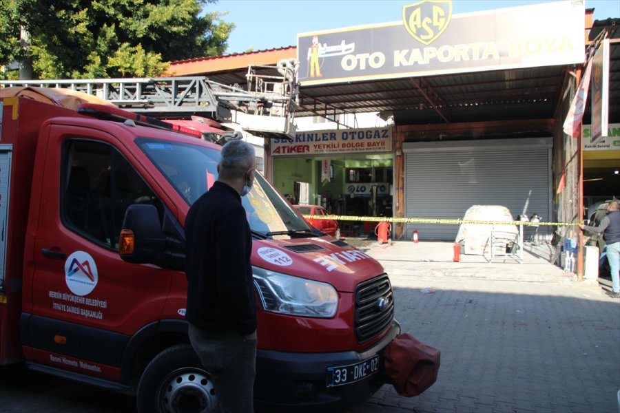 Mersin'de Sanayi Sitesindeki İş Yerinde Patlama: 3 Yaralı