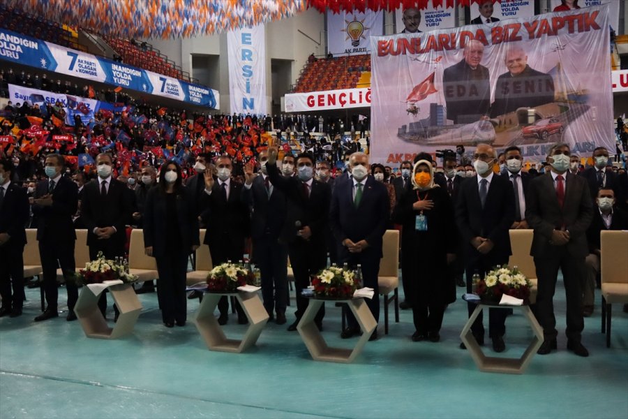 İzmir Milletvekili Binali Yıldırım, Ak Parti Mersin 7. Olağan İl Kongresi'nde Konuştu: