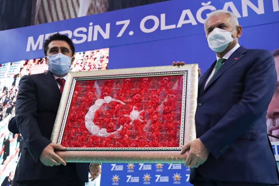 İzmir Milletvekili Binali Yıldırım, Ak Parti Mersin 7. Olağan İl Kongresi'nde Konuştu: