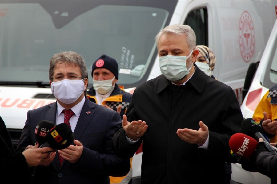 Kayseri Ambulans Filosuna 10 Araç Daha Katıldı