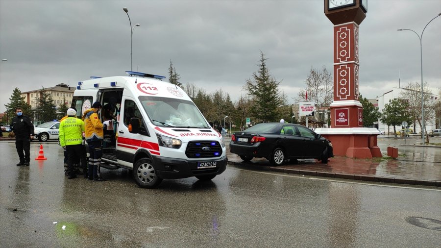 Seydişehir'de Trafik Kazası: 2 Yaralı