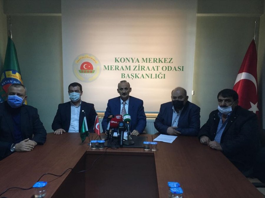 Meram Ziraat Odası Başkanı Murat Yağız Tarımda 2020 Yılını Değerlendirdi