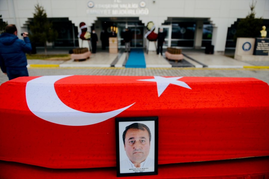 Eskişehir'de Hayatını Kaybeden Polis Memuru İçin Tören Düzenlendi