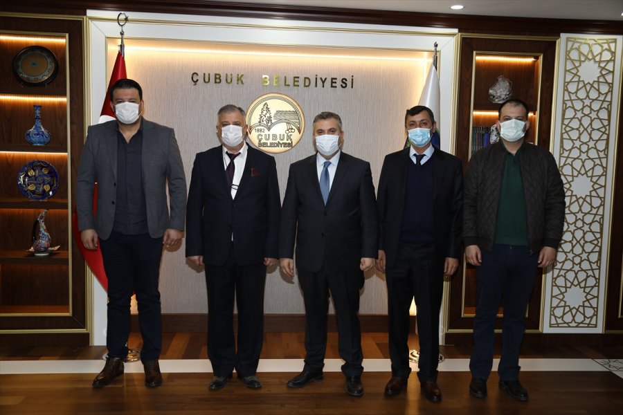 Yazır Sanayi Bölgesindeki Yatırımcıdan Teşekkür Ziyareti