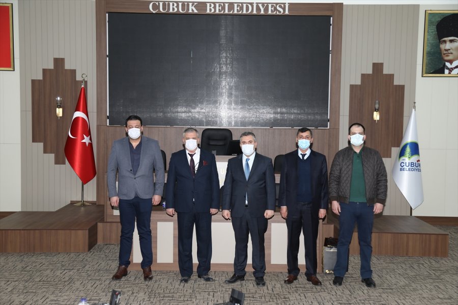 Yazır Sanayi Bölgesindeki Yatırımcıdan Teşekkür Ziyareti