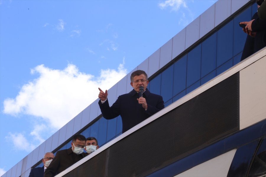 Gelecek Partisi Genel Başkanı Davutoğlu, Konya'da Parti Teşkilatlarının Açılışına Katıldı