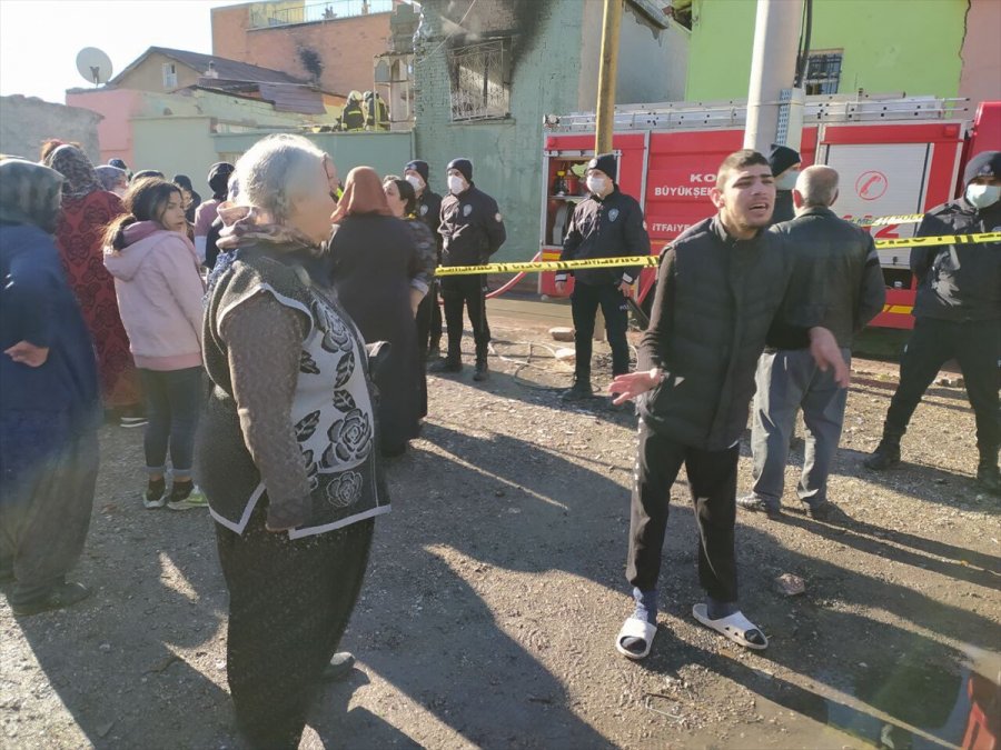 Güncelleme - Konya'da Evde Çıkan Yangında 3 Yaşındaki Çocuk İle Annesi Öldü