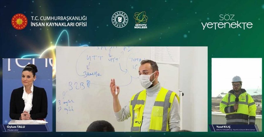 Akkuyu Nükleer Aş Genel Müdür Birinci Yardımcısı Butckikh'ten 