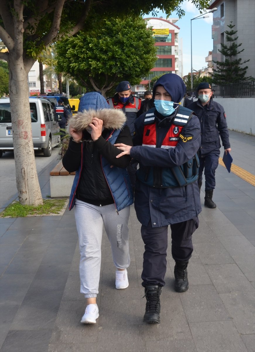 Antalya'da Fuhuş Operasyonu Kapsamında 10 Şüpheli Tutuklandı