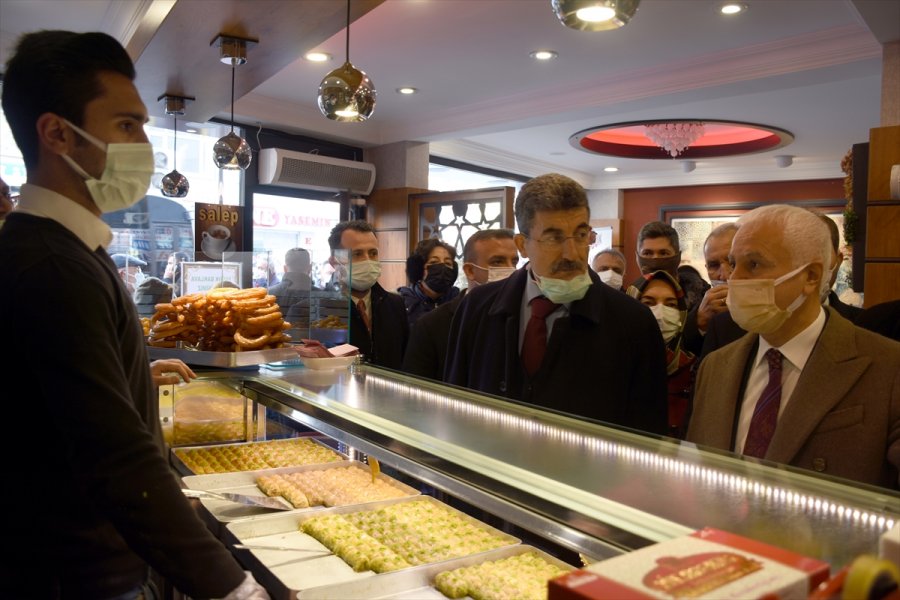 İyi Parti Genel Başkan Yardımcısı Aydın, Aksaray'da Esnafı Ziyaret Etti: