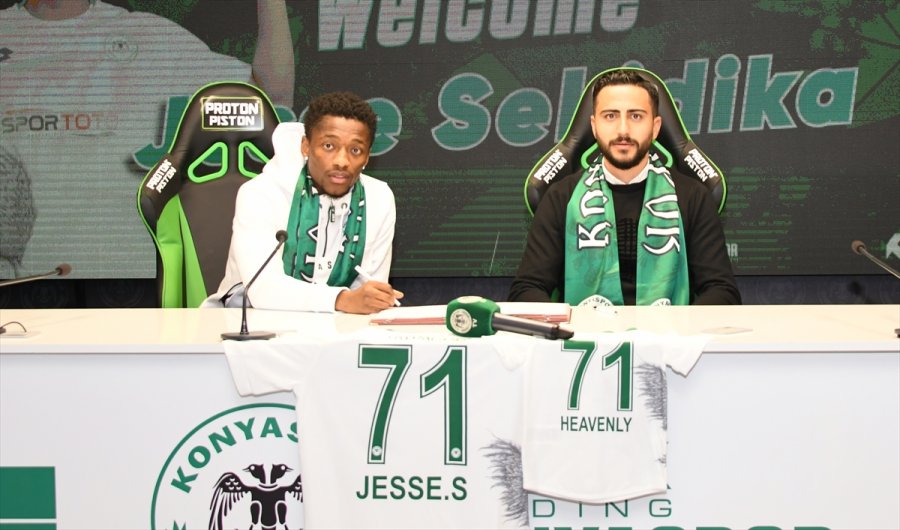 Jesse Sekidika, Konyaspor İle Sözleşme İmzaladı
