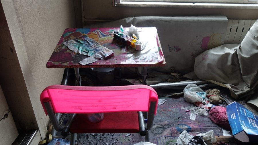 Konya'da Anne İle Çocuğun Öldüğü Yangının Ardından Bina Sakinleri Büyük Üzüntü Yaşıyor