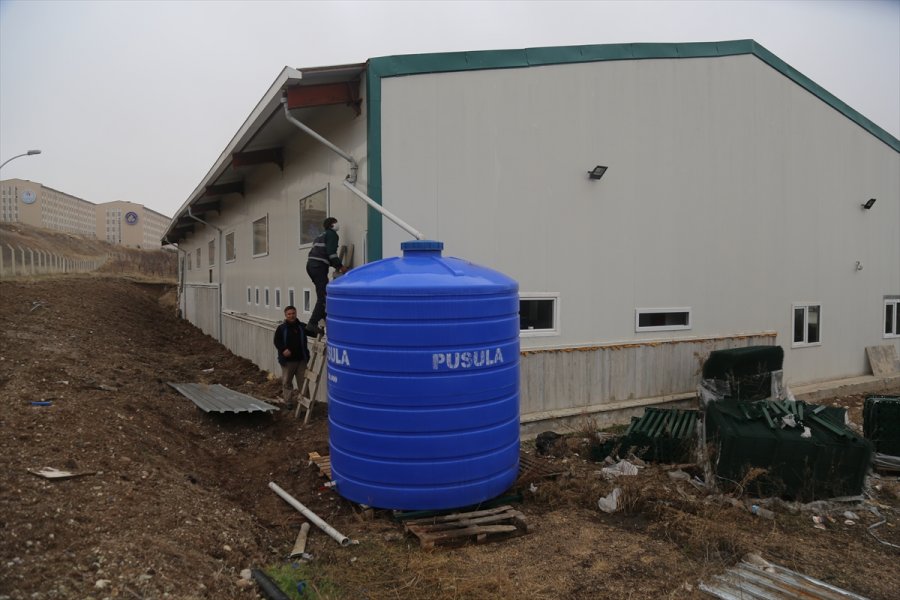 Gölbaşı Belediyesi Yağmur Sularını Depolamaya Başladı