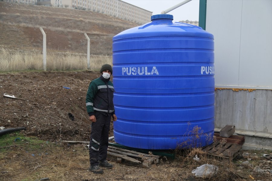 Gölbaşı Belediyesi Yağmur Sularını Depolamaya Başladı