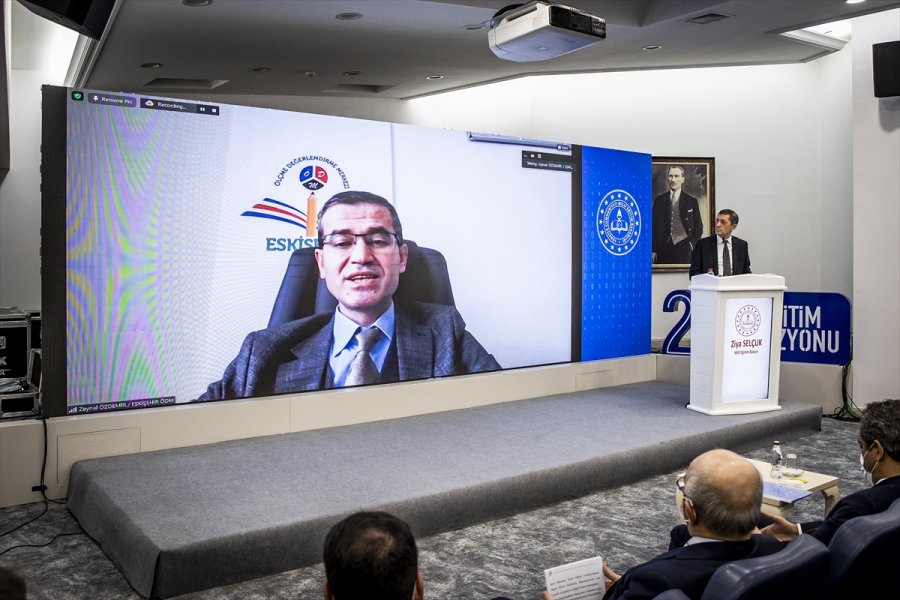 Milli Eğitim Bakanı Selçuk, Ölçme Ve Değerlendirme Merkezleri Ortak Platformunu Tanıttı: