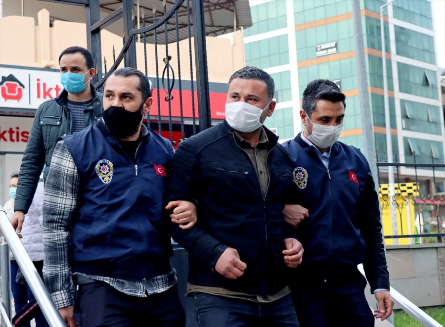 Mersin Büyükşehir Belediyesi Hizmet Binasındaki Yangınla İlgili Yakalanan 2 Zanlı Adliyede