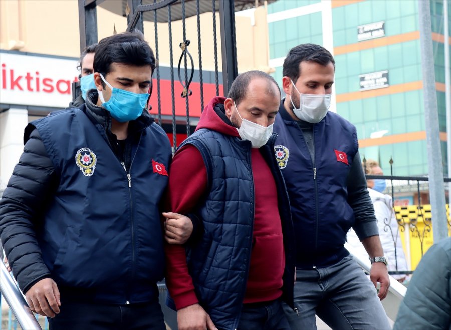 Mersin Büyükşehir Belediyesi Hizmet Binasındaki Yangınla İlgili Yakalanan 2 Zanlı Adliyede