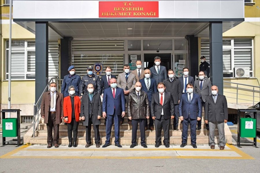 Konya Valisi Özkan, Beyşehir'i Ziyaret Etti