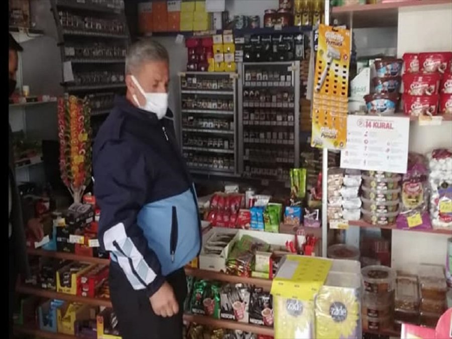 Yalıhüyük'de Marketlerie Fiyat Denetimi