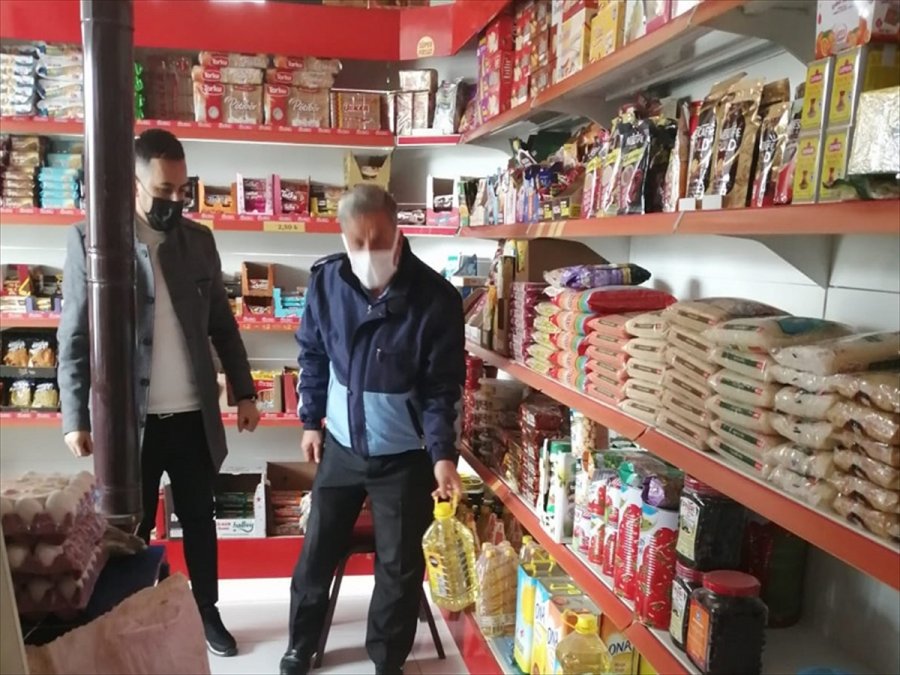 Yalıhüyük'de Marketlerie Fiyat Denetimi