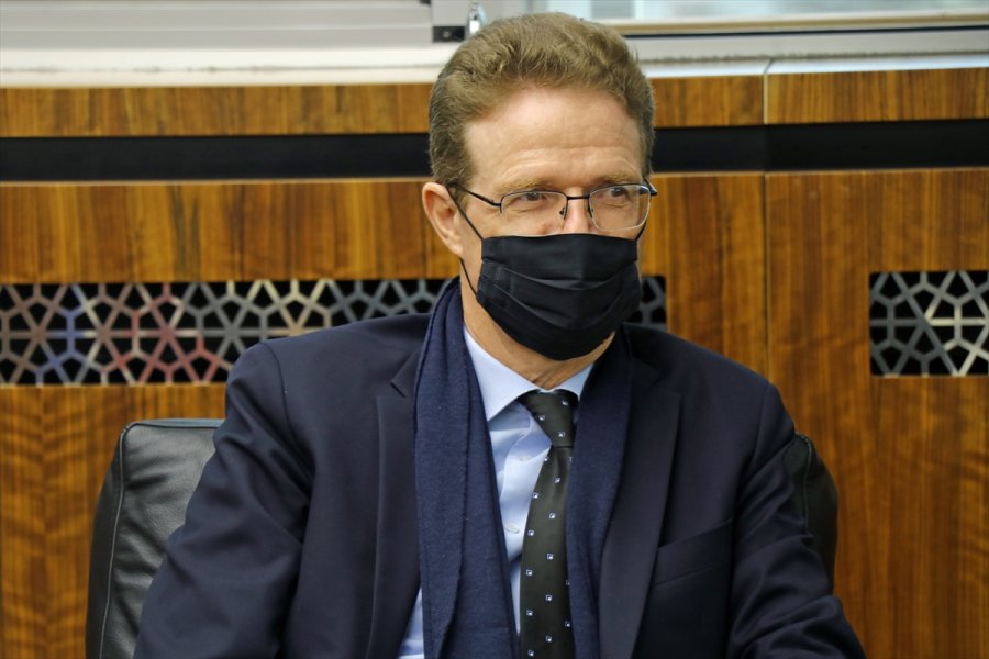 Ab Türkiye Delegasyonu Başkanı Nikolaus Meyer-landrut, Kayseri'de Ziyaretlerde Bulundu: