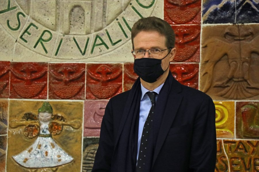 Ab Türkiye Delegasyonu Başkanı Nikolaus Meyer-landrut, Kayseri'de Ziyaretlerde Bulundu: