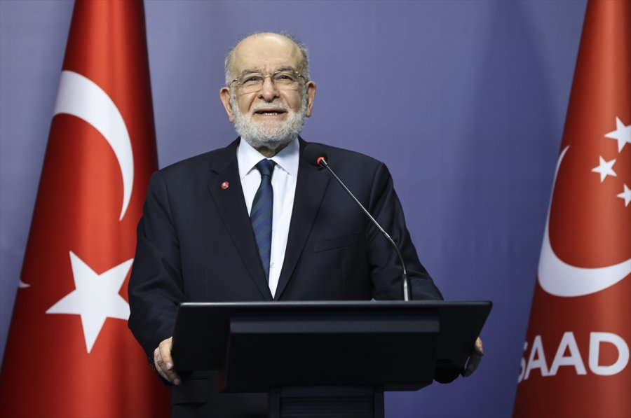 Chp Genel Başkanı Kılıçdaroğlu, Saadet Partisi Genel Başkanı Karamollaoğlu'nu Ziyaret Etti: (1)