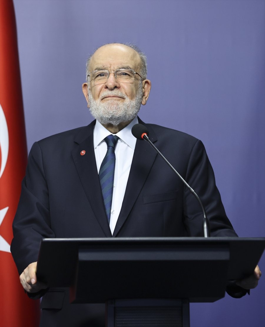 Chp Genel Başkanı Kılıçdaroğlu, Saadet Partisi Genel Başkanı Karamollaoğlu'nu Ziyaret Etti: (1)