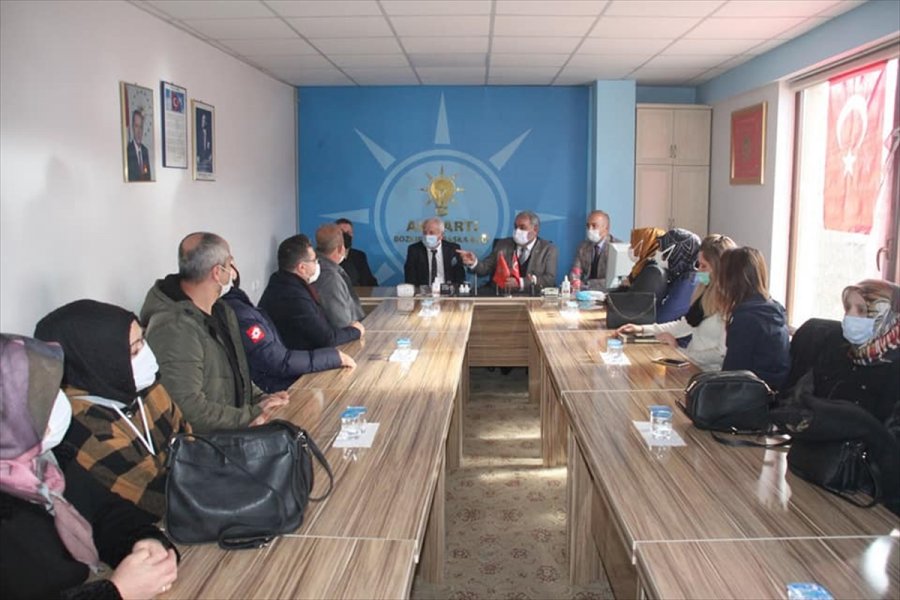 Ak Parti Konya Milletvekili Halil Etyemez, Bozkır'ı Ziyaret Etti