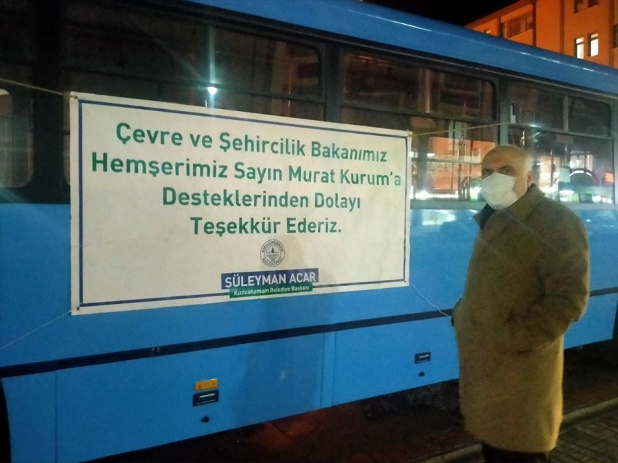 Kızılcahamam Belediyesi Araç Filosuna Bir Araç Daha Ekledi