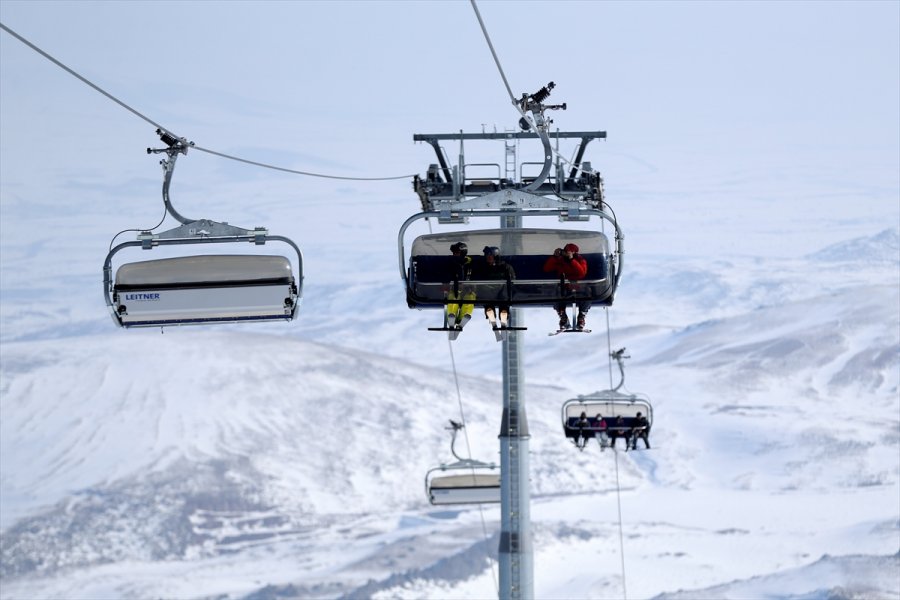 Adrenalin Tutkunu Kayakseverler, 3 Bin 400 Rakımlı Ottoman Tesisi'ni Tercih Ediyor