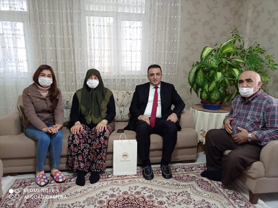 Vali Hamza Aydoğdu Şehit Ailelerini Ziyaret Etti