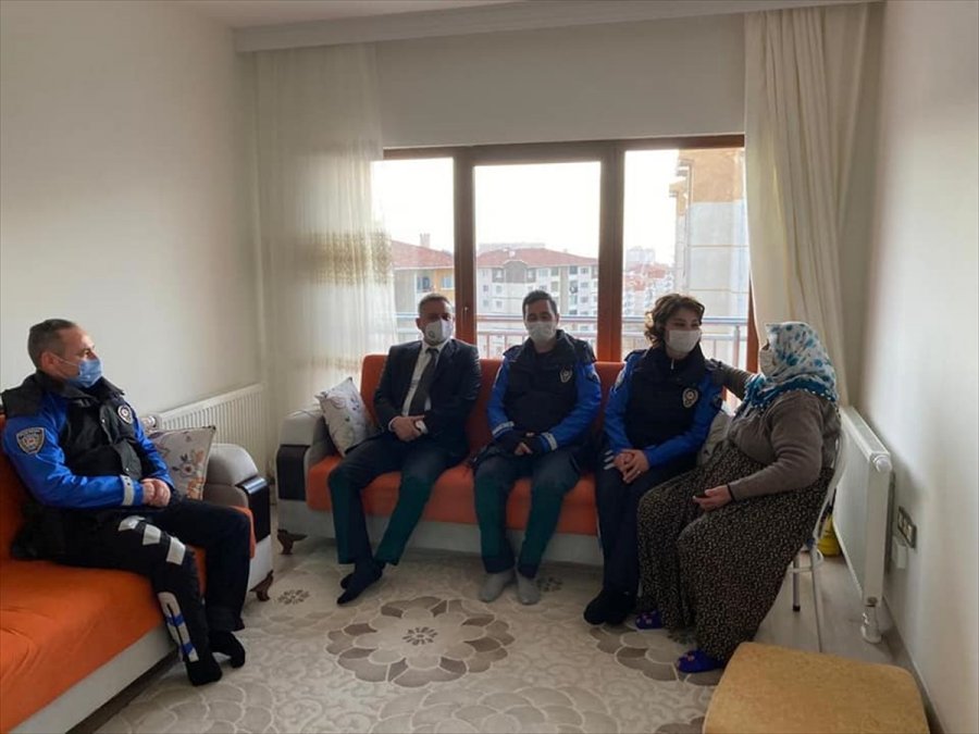 Vali Hamza Aydoğdu Şehit Ailelerini Ziyaret Etti