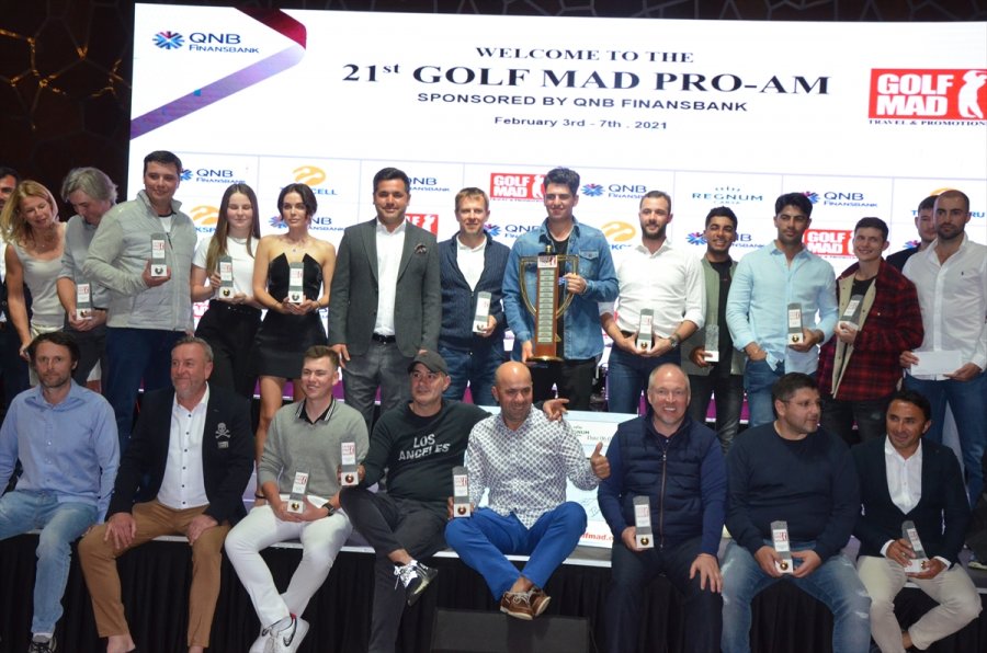 Antalya'da Düzenlenen 21. Golf Mad Pro-am Golf Turnuvası Sona Erdi