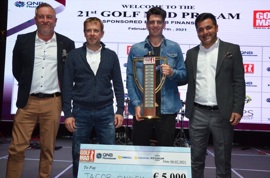 Antalya'da Düzenlenen 21. Golf Mad Pro-am Golf Turnuvası Sona Erdi