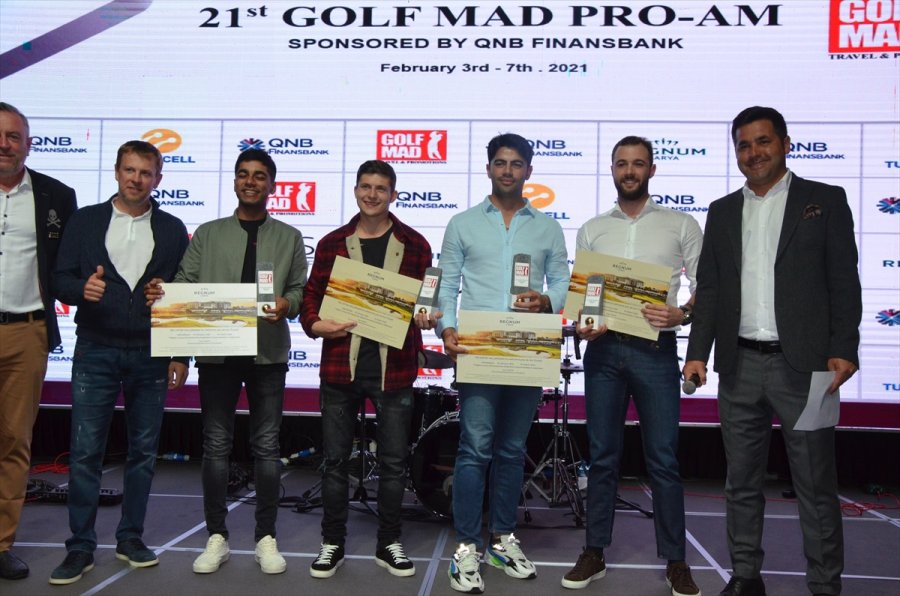 Antalya'da Düzenlenen 21. Golf Mad Pro-am Golf Turnuvası Sona Erdi
