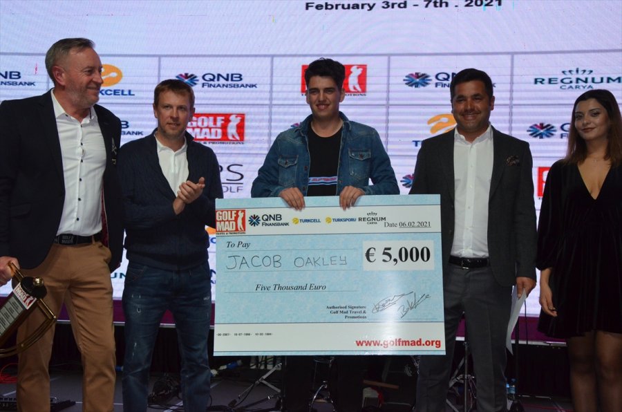 Antalya'da Düzenlenen 21. Golf Mad Pro-am Golf Turnuvası Sona Erdi