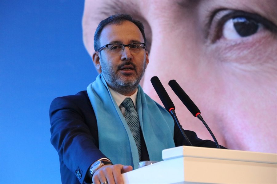 Gençlik Ve Spor Bakanı Kasapoğlu, Ak Parti Niğde İl Kongresi'nde Konuştu: