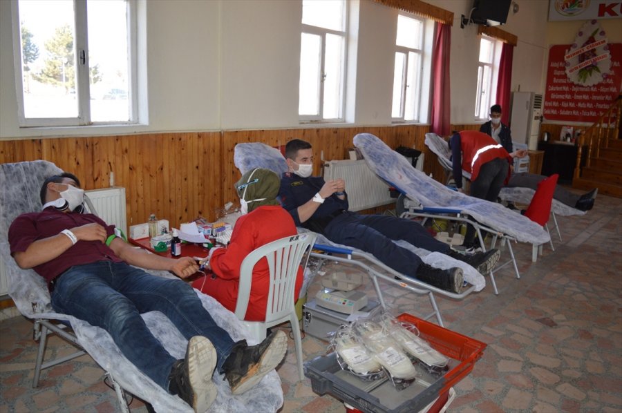 Hüyük'te Kan Bağışı Kampanyası