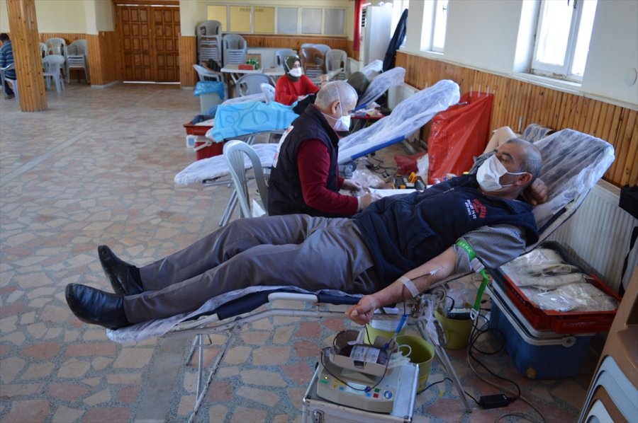 Hüyük'te Kan Bağışı Kampanyası