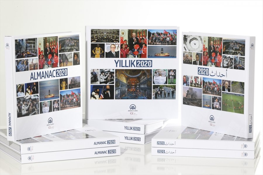 Anadolu Ajansının Üç Ayrı Dilde Hazırladığı 2020 Yıllıkları Yayımlandı