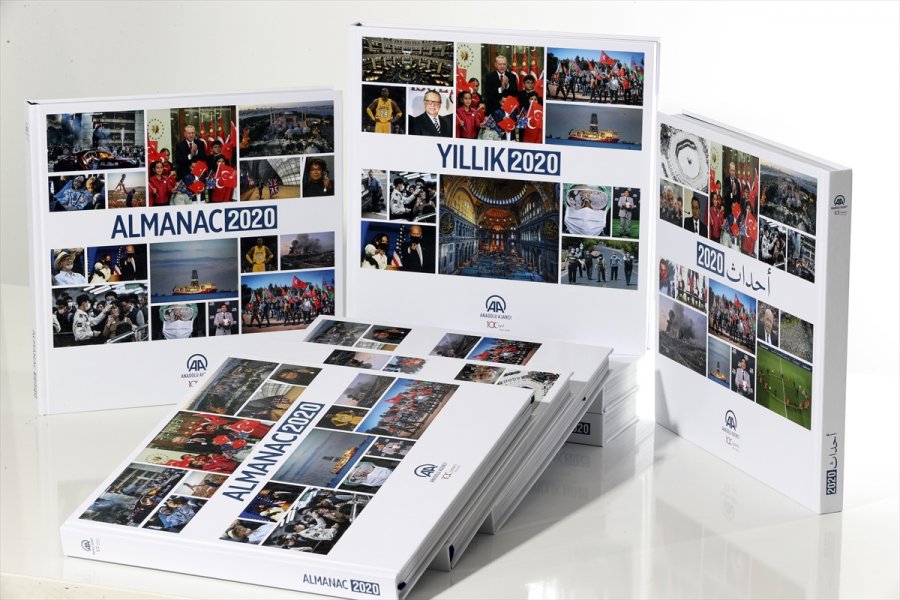 Anadolu Ajansının Üç Ayrı Dilde Hazırladığı 2020 Yıllıkları Yayımlandı
