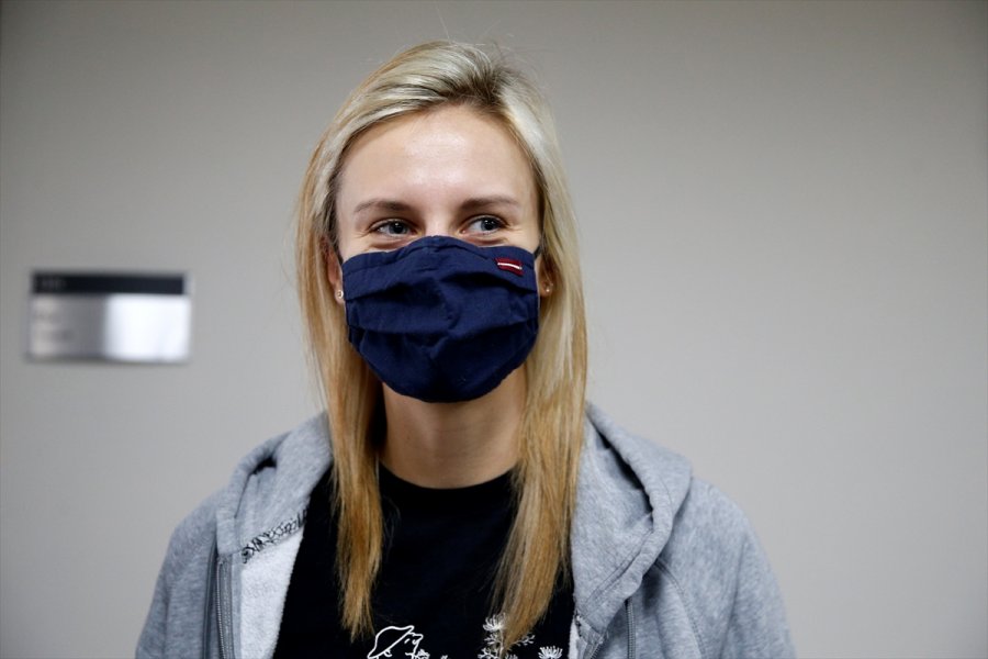 Bellona Kayseri Basketbol'un Yeni Transferi Kitija Laksa Sağlık Kontrolünden Geçirildi