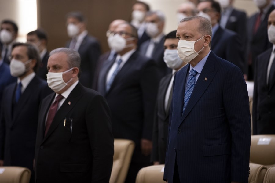 Anayasa Mahkemesi Başkanı Arslan, Aym'deki Yemin Töreninde Konuştu: